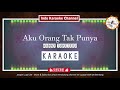 Karaoke AKU ORANG TAK PUNYA - Hanny Tuheteru | Teks Lirik Jalan