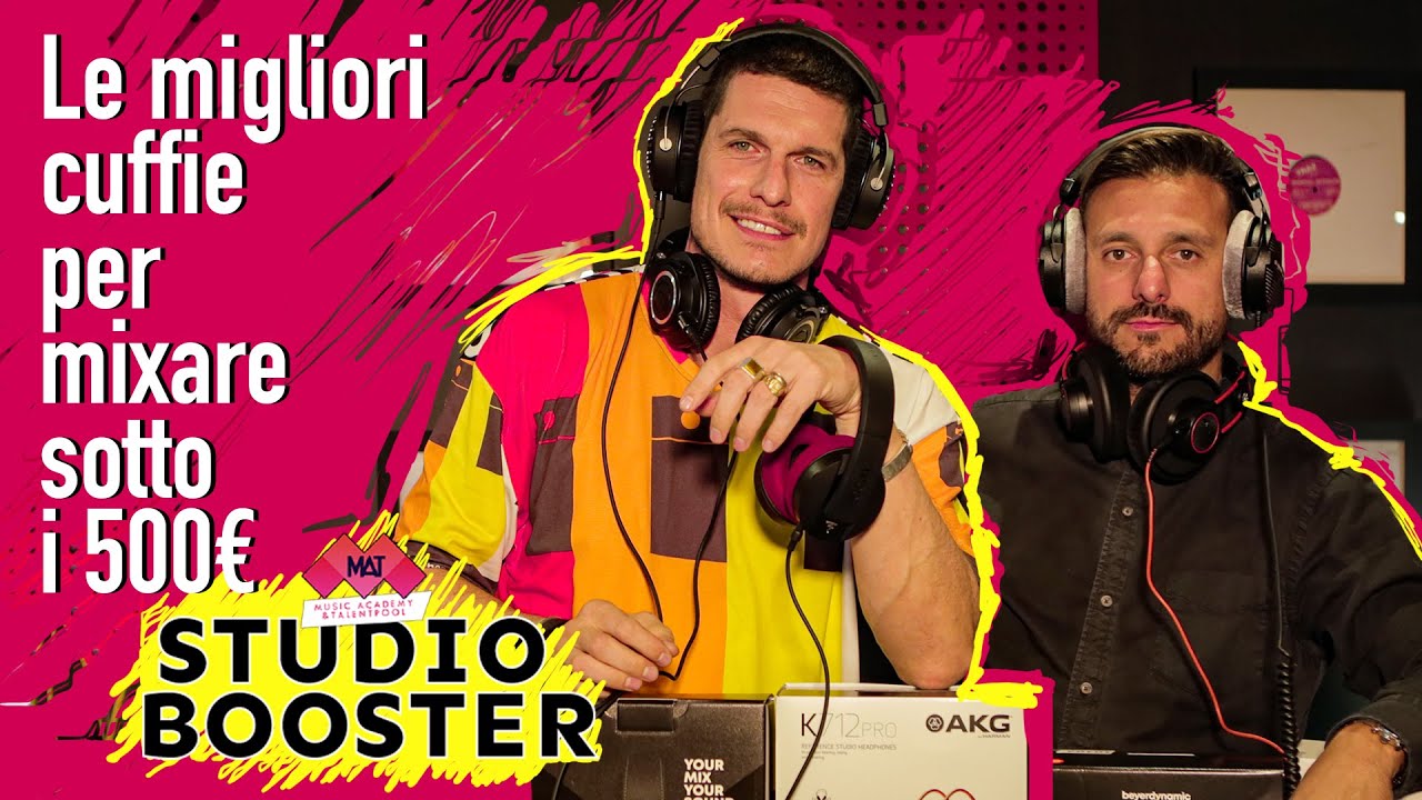 Le 5 Migliori Cuffie Per Mixare Fino a 500€ | Mat Academy \u0026  StrumentiMusicali.net - YouTube