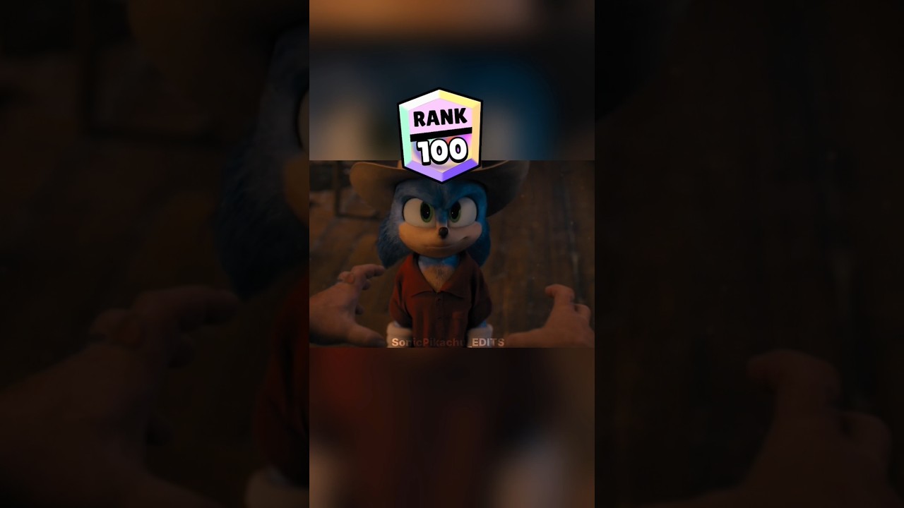 Brawl Stars Sonic Rank UP #brawlstars #shorts