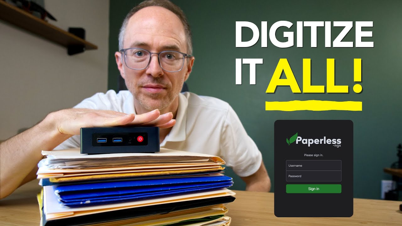 Digitize Your Life | Deploying a Paperless Document System You Can ...