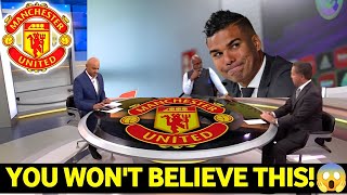 HERE WE GO! CASEMIRO MAKES BOMBASTIC REVELATIONS ABOUT HIS FUTURE AT MAN UNITED! MAN UNITED NEWS