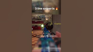 4x with the new 3 Line Sniper #codmobile #codm #callofdutymobile