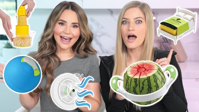 TRYING FUNNY KITCHEN GADGETS - PART 10! 