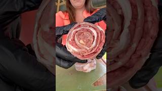 YOU need this Bacon Burger Pinwheels On @PitBossGrills #BaconBurgerPinwheel #BaconBurger #Burger