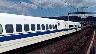 2011年09月24日、ひかり512号 東京行300系J60編成、京都発車!!
