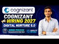 Cognizant Hiring 2027 | Digital Nurture 5.0 Complete Process 🔥