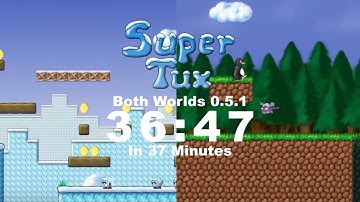 Supertux 0.5.1 "BOTH WORLDS 0.5X" in 36:47 (ft. 17:41 icy)