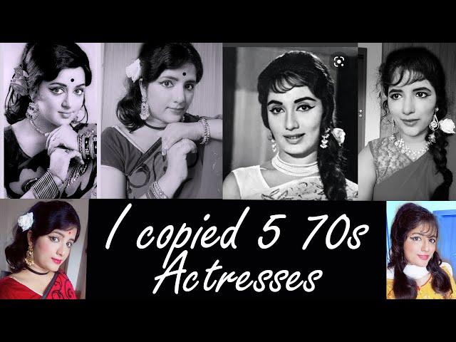 female bollywood retro style dresses 1970 Retro Bollywood- Fashion That Never Passes- Female Edition