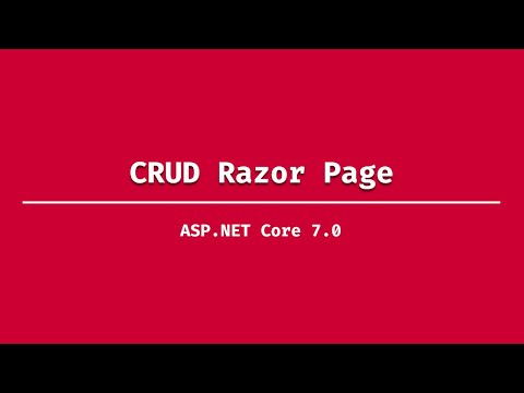 آموزش مقدماتی ASP.NET Core 7.0