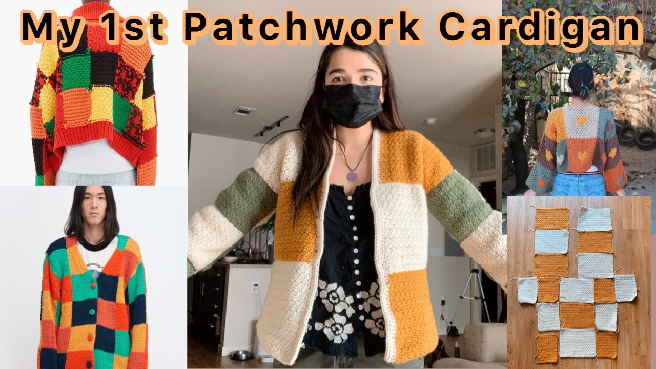 patchwork cardigan