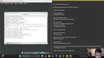Tugas 2 - STSI4302 Administrasi Server || Instalasi NFS Server
