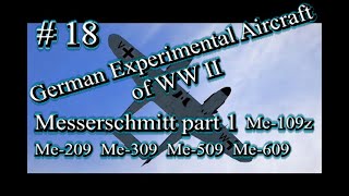 German Experimental Aircraft of World War II #18