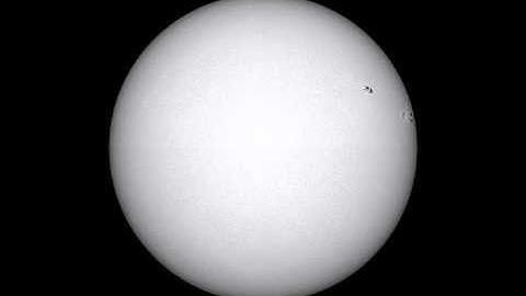 The "March" of Sunspots - March 2011