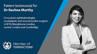 A patient testimonial for Dr Rachna Murthy