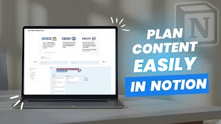 How To PLAN & DEVELOP Your YouTube Videos with Notion!