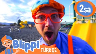 Blippi Açık Hava Parkını Ziyaret Ediyor | BLIPPI | Çocuk Çizgi Filmleri | Moonbug Kids Türkçe