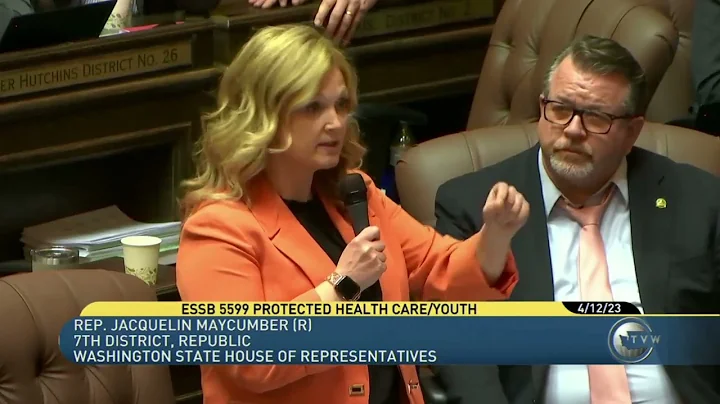 Rep. Jacquelin Maycumber fights for parental rights in debate on Senate Bill 5599 | April 12, 2023