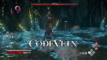 Gilded Hunter Boss Fight | Ashen Cavern | Code Vein 🈹 19