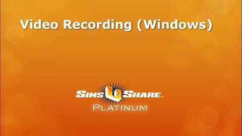 Recording a sim in Windows as a video (Sim Developer II) | SimsUshare - #1 Fire Simulator