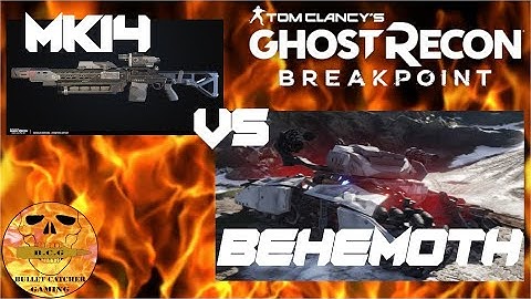 Ghost Recon BreakPoint MK14 Termination VS Behemoth Drone