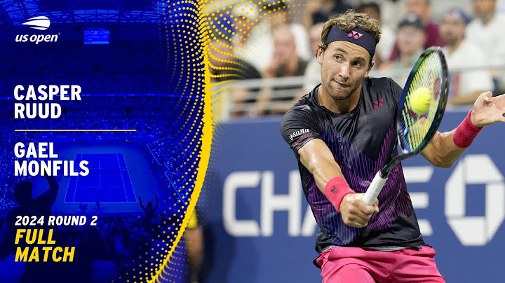 Casper Ruud vs. Gael Monfils Full Match | 2024 US Open Round 2