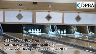 DPBA Men's Pro Tour Sat 1:30PM Shift - June 2026 @Johnson's Duckpin Lanes