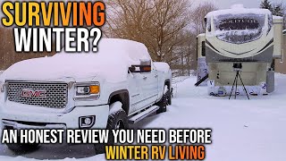 WINTER RV LIVING  The Truth That You Need to Prepare For!