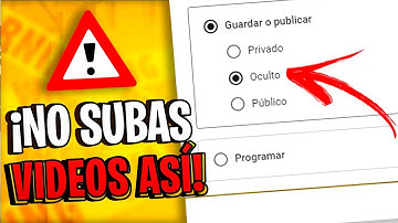 Cómo SUBIR UN VIDEO a YouTube de FORMA CORRECTA en 2025 (ACTUALIZADO)