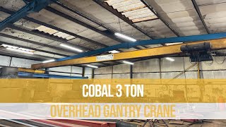 Cobal 3000kgs Overhead Gantry Crane