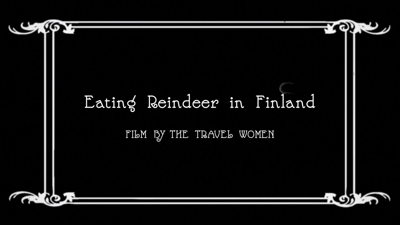 reindeer pokemon Eating Reindeer in Helsinki, Finland