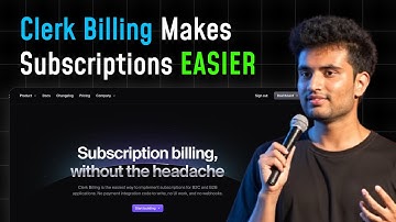 Using Clerk Billing to add Subscriptions to your app! Clerk + Stripe!