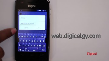 Digicel How to "Data Settings"