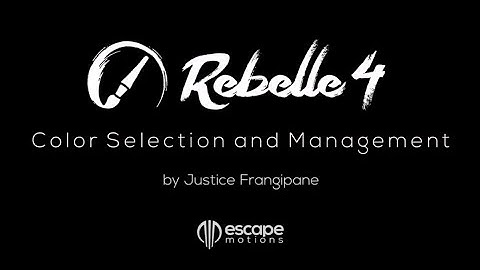 Rebelle 4 Tutorials: Color Panel, Color sets, Pick Color Tool, Natural Colors