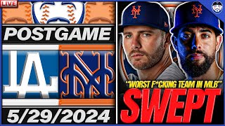 Mets SWEPT By Dodgers! Jorge Lopez DFA&#39;d After Saying WHAT?! | Highlights &amp; Call-In Show | 5/29/2024