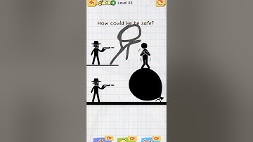 Draw 2 Save Level 25 Complete😏🤩😅