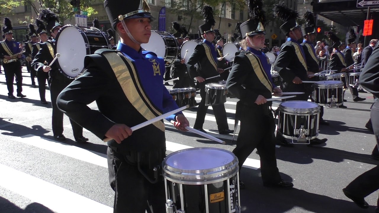 Columbus Day Parade~2019~NYC~East Meadow HS Marching Band~NYCParadelife