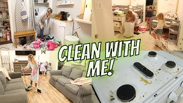 EXTREME CLEAN WITH ME || CLEANING MOTIVATION || AT HOME WITH JILL