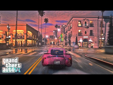 GTA 6 Graphics 2021 Ray Tracing 8k Resolution! MAX SETTINGS RTX 3090 8k - GTA 5 PC Mod