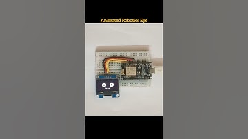 Animated Robotics Eye|Robot Eye with Arduino|Robot eye with Oled Display#viral#trending#viralvideo