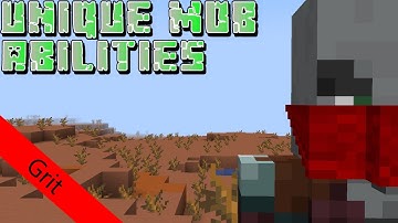 What If Minecraft Hostile Mobs had Unique Abilties? (Grit Datapack EP.1)