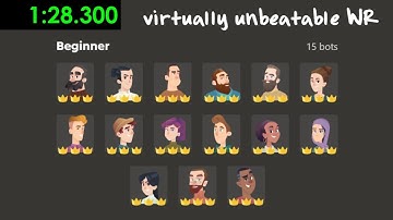 [WR] all beginner bots (1:28.3)