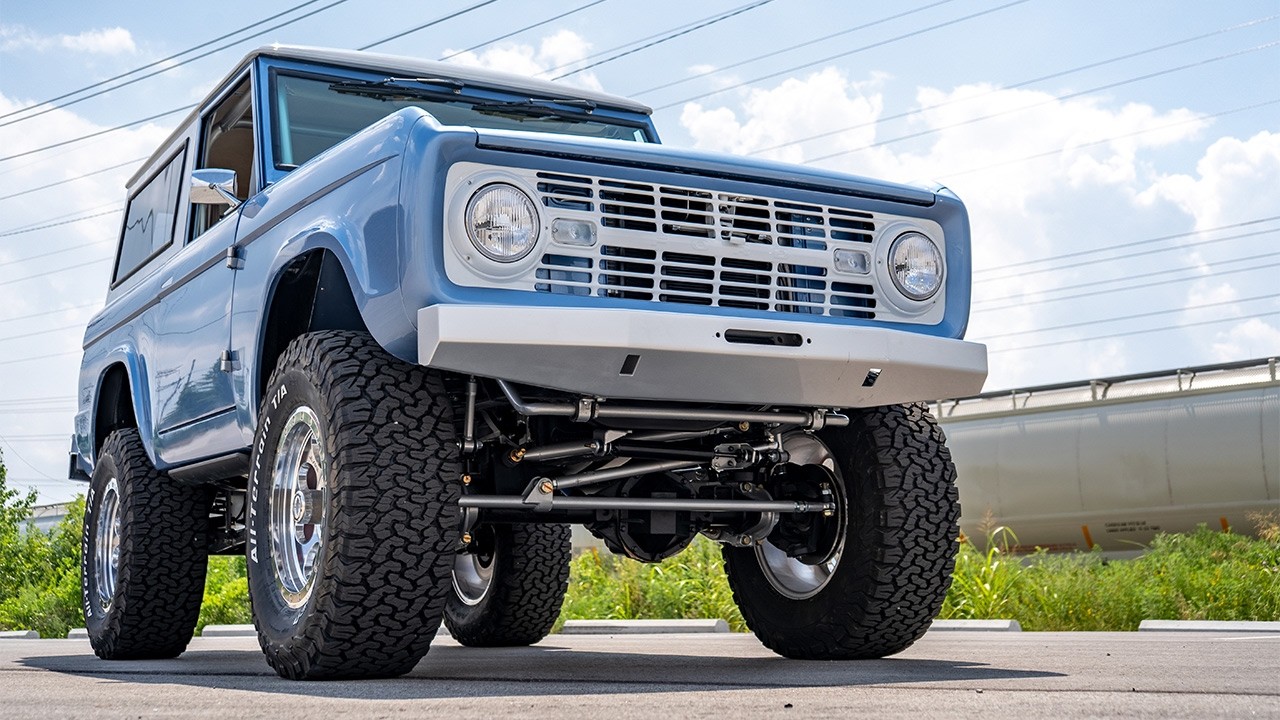 Heritage Inspired Brittany Blue 1971 Ford Bronco Restoration – VIP