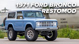 Heritage Inspired Brittany Blue 1971 Ford Bronco Restoration – VIP