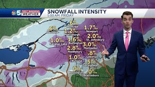 Video: Flash freeze, heavy snow coming (2-2-22)