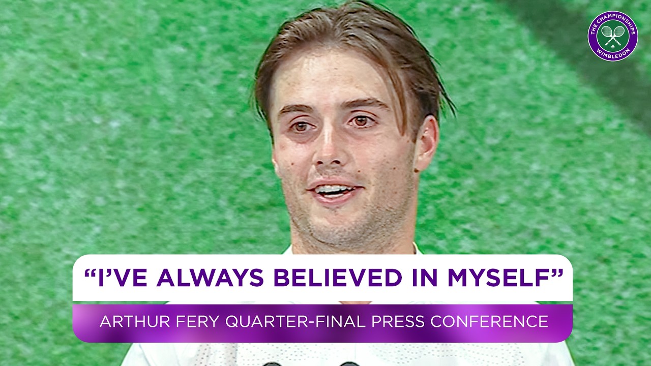 Arthur Fery on his amazing quarter-final win | Quarter-Finals Press Conference | Wimbledon 2026