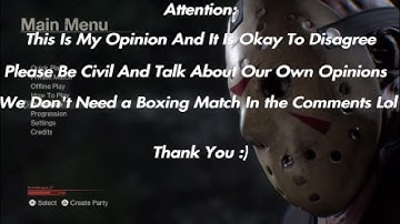 F13 - Jason Tier List 2022 Worst To Best