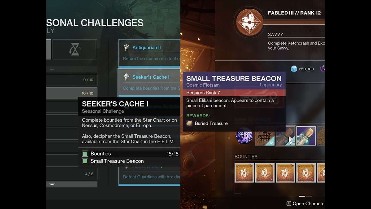 Small Treasure Beacon Guide | DESTINY 2