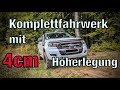 Ford Ranger 4cm Höherlegung von Ironman4x4 — Komplettfahrwerk / White Ranger Austria