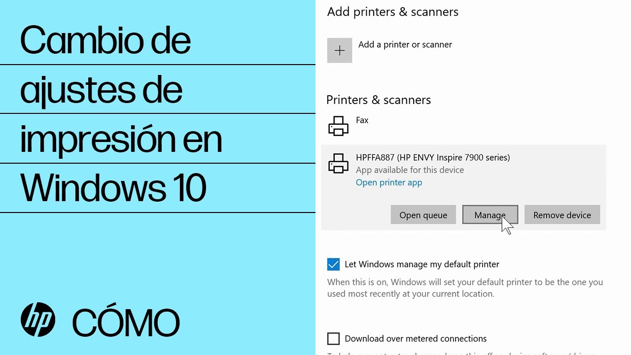 Resuelva los problemas de la impresora HP y los problemas después de las  actualizaciones de Windows 10