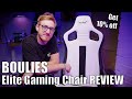 2022 boulies elite gaming chair review  our new favourite chair  unbox build usage quality test